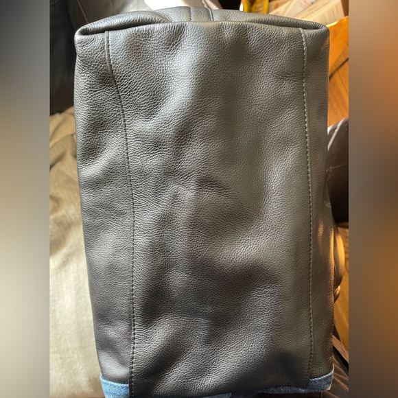 SEE BY CHLOE ANDY SHOPPER TOTE BAG DENIM/LEATHER - Picture 4 of 14